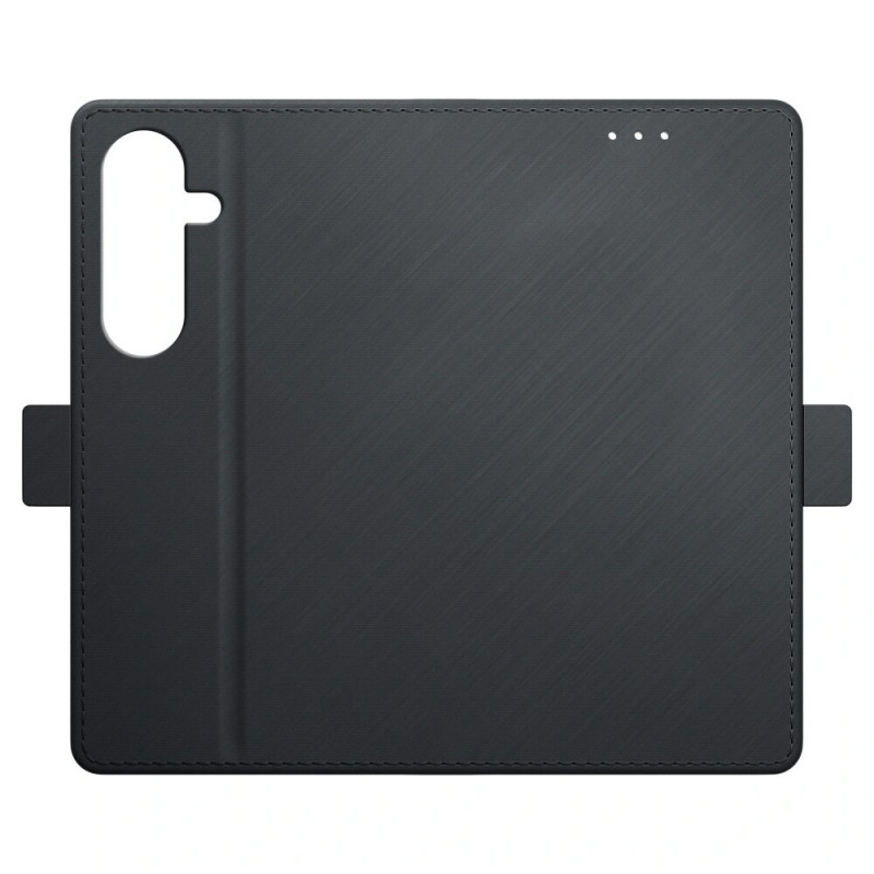 Funda tipo cartera 3MK para Samsung Galaxy S25+, negra