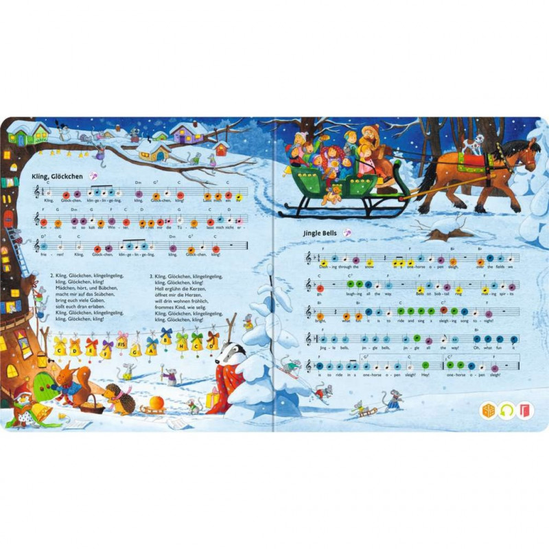 Ravensburger tiptoi Meine schönsten Weihnachtslieder, edición en alemán