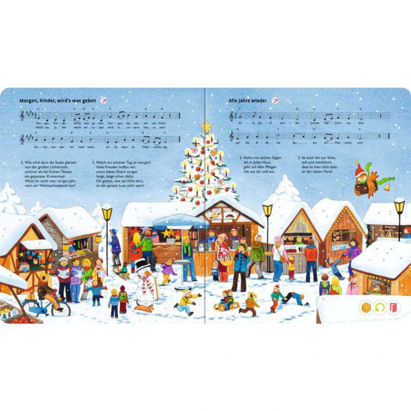 Ravensburger tiptoi Meine schönsten Weihnachtslieder, edición en alemán