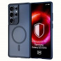 Funda 3MK Satin Armor MagCase para Samsung Galaxy S25 Ultra, MagSafe, transparente, policarbonato