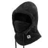 Pasamontañas de esquí Qunature Arctic Velvet, talla M, negro