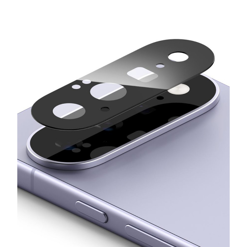 Protector de lente de cámara Ringke Camera Full Cover para Google Pixel 11, cristal templado 9H, negro (2 uds.)