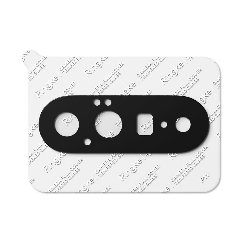 Protector de lente de cámara Ringke Camera Full Cover para Google Pixel 11, cristal templado 9H, negro (2 uds.)