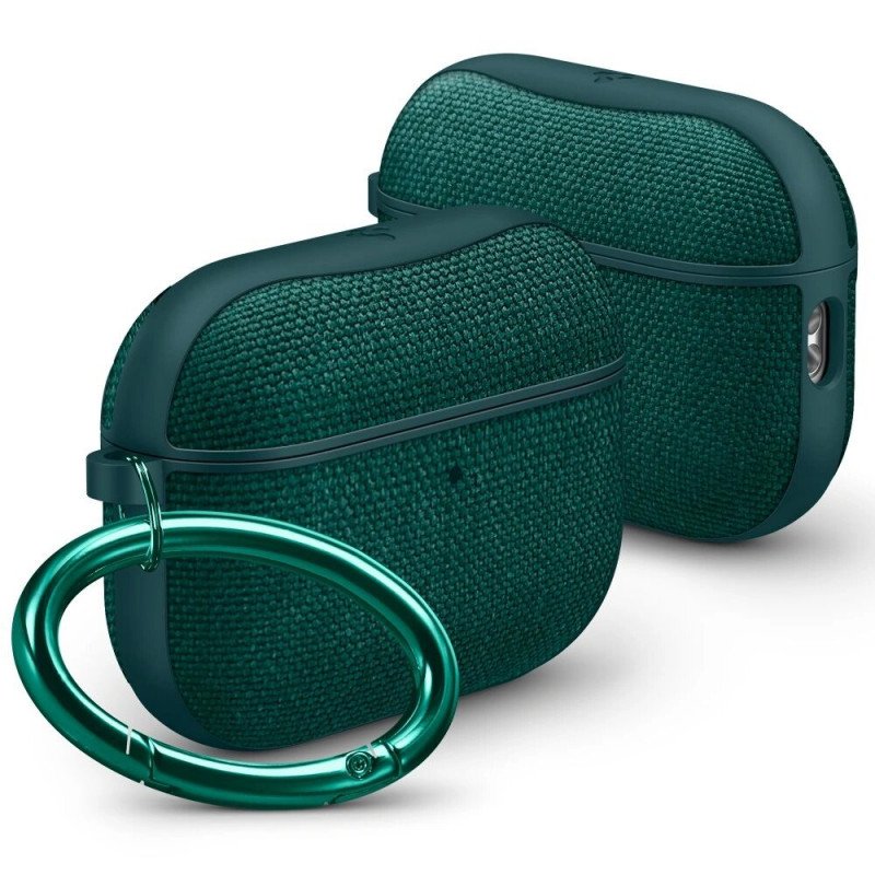 Funda Spigen Urban Fit ACS09831 para Apple AirPods Pro 3, Midnight Green