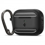 Funda Spigen Rugged Armor ACS09822 para Apple AirPods Pro 3, negro mate