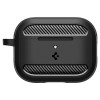 Funda Spigen Rugged Armor ACS09822 para Apple AirPods Pro 3, negro mate
