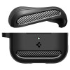 Funda Spigen Rugged Armor ACS09822 para Apple AirPods Pro 3, negro mate