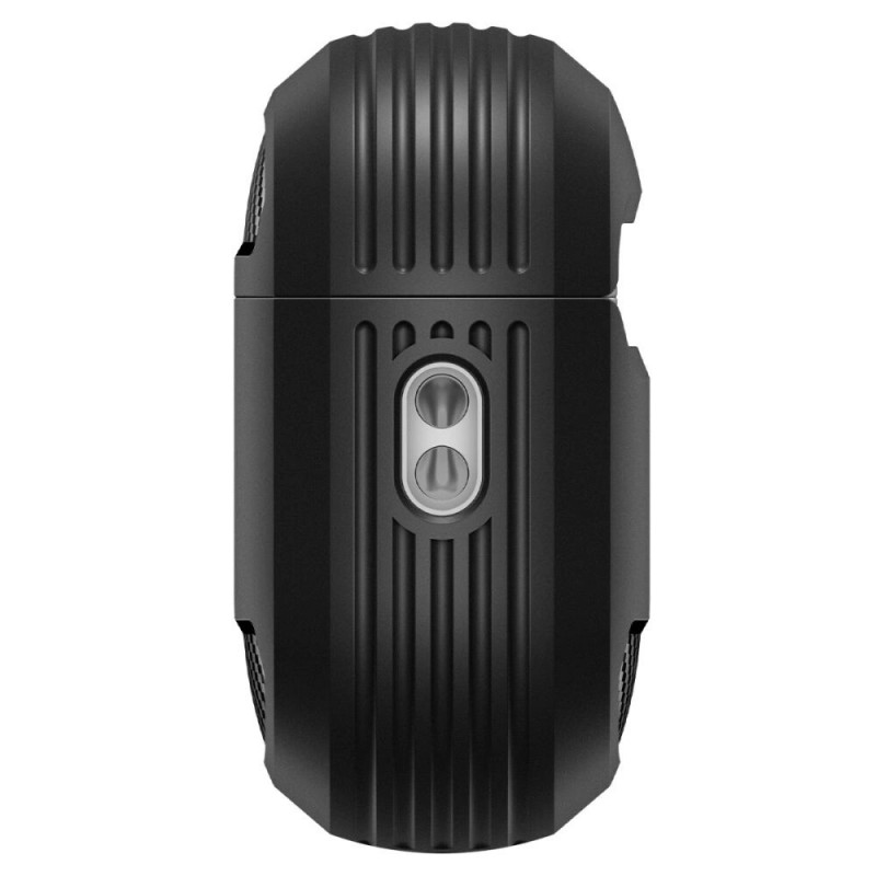 Funda Spigen Rugged Armor ACS09822 para Apple AirPods Pro 3, negro mate