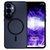 Funda 3MK Smoke MagCase para Samsung Galaxy S25+, negra