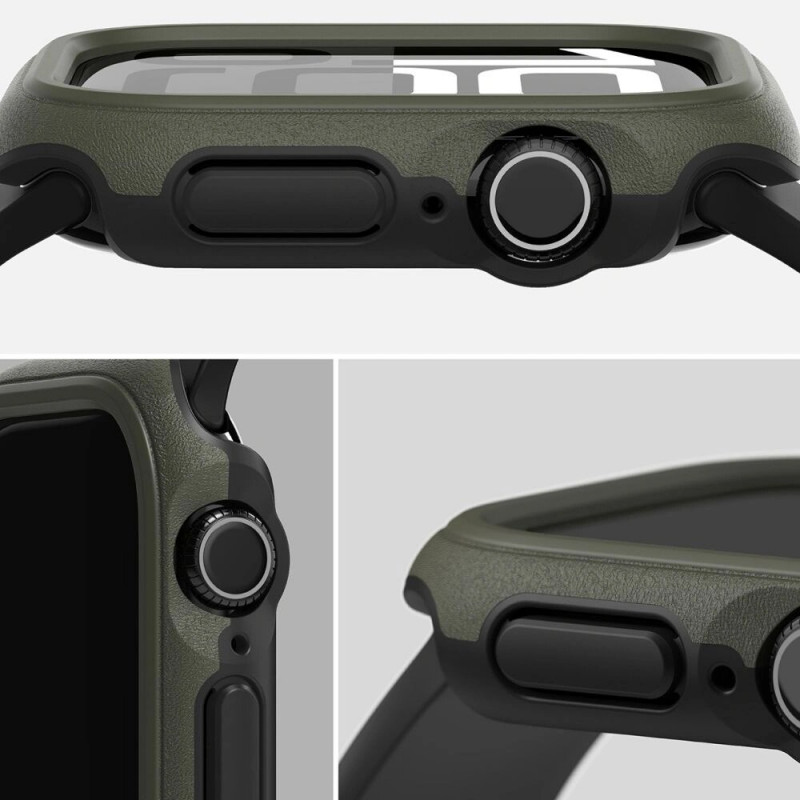Funda Ringke Onyx para Apple Watch 10 / 11 46 mm, verde oscuro
