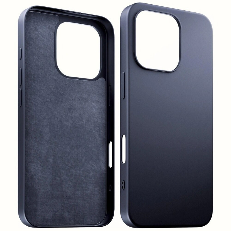 Funda 3MK Matt Case Pro para Apple iPhone 16 Pro Max, negra