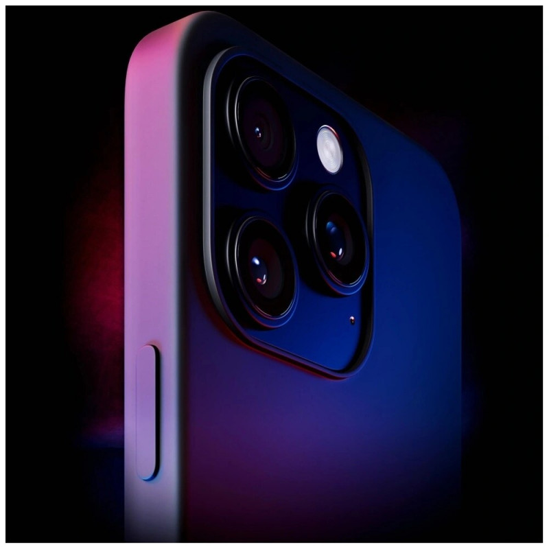 Funda 3MK Matt Case Pro para Apple iPhone 16 Pro Max, negra