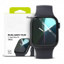 Protector de pantalla Dual Easy Ringke para Apple Watch 10 / 11 46 mm, transparente (3 uds.)