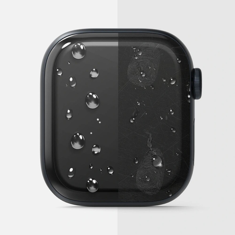 Protector de pantalla Dual Easy Ringke para Apple Watch 10 / 11 46 mm, transparente (3 uds.)