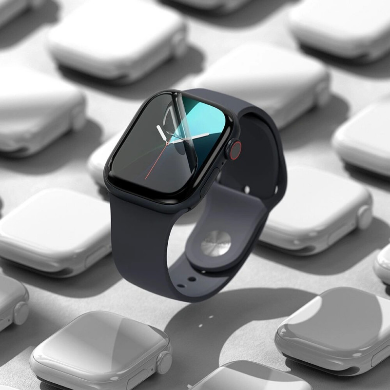 Protector de pantalla Dual Easy Ringke para Apple Watch 10 / 11 46 mm, transparente (3 uds.)
