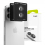 Protector de marco de cámara Ringke para Apple iPhone 16 / 16 Plus, negro (2 uds.)