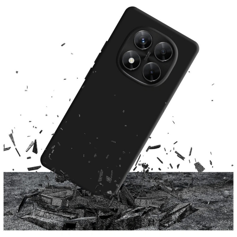 Funda 3MK Matt Case Pro para Xiaomi Redmi Note 14 Pro 5G / Poco X7 5G, negra