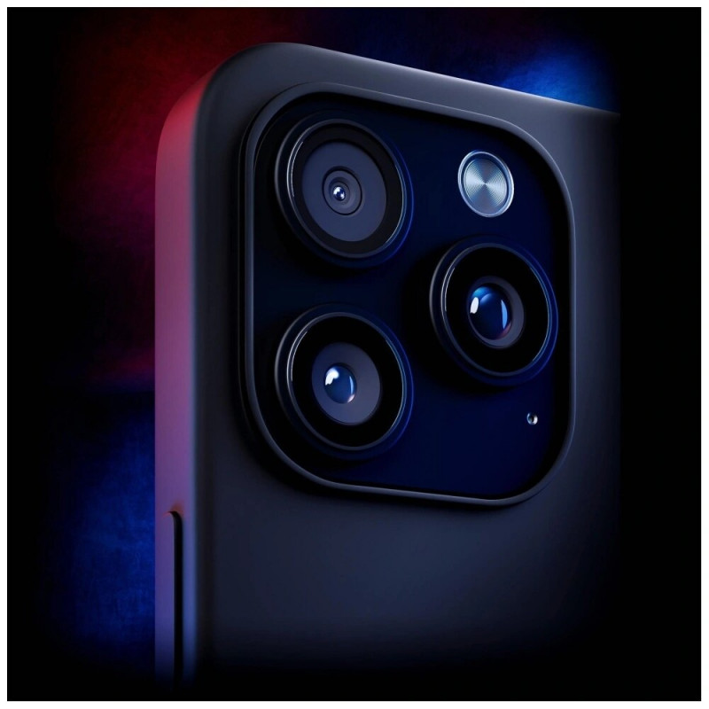 Funda 3MK Matt Case Pro para Apple iPhone 16 Pro, negra
