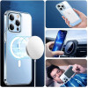 Funda Tech-Protect Flexair Hybrid MagSafe para Apple iPhone 14 (THP1335), transparente