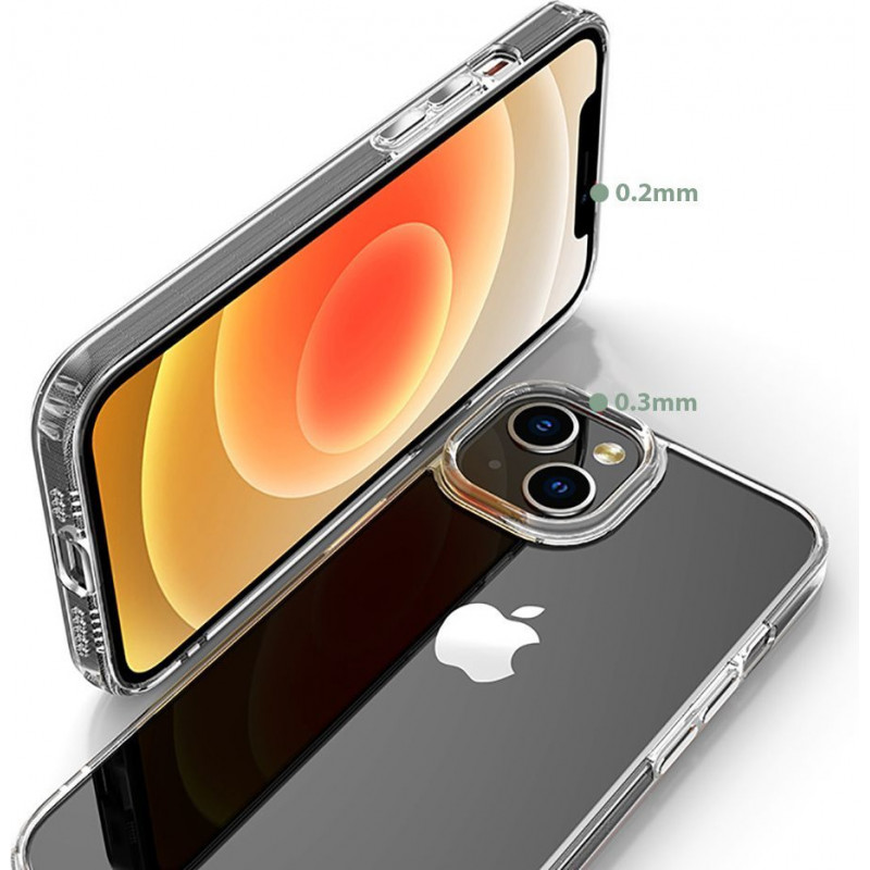 Funda Tech-Protect Flexair Hybrid para Apple iPhone 14 (THP1343), transparente