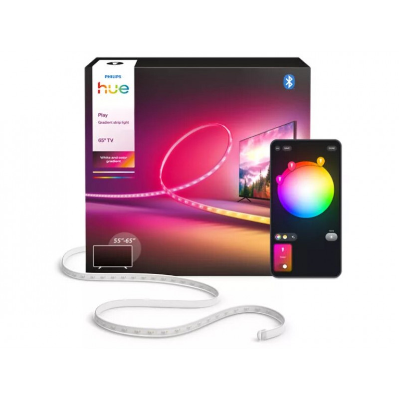 Tira de luz Philips Hue Play Gradient para TV de 65 inch