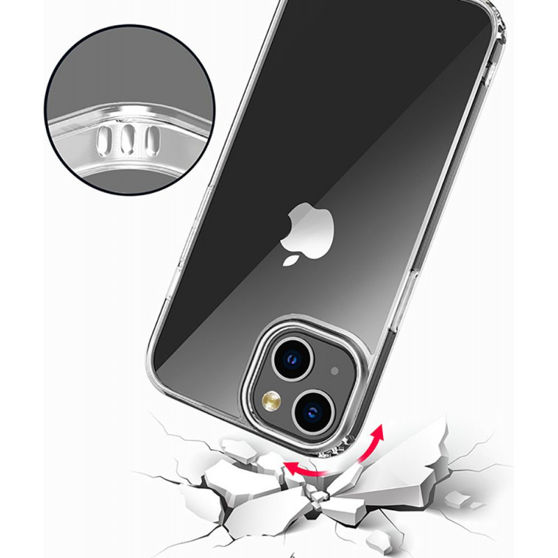 Funda Tech-Protect Flexair Hybrid para Apple iPhone 13, transparente