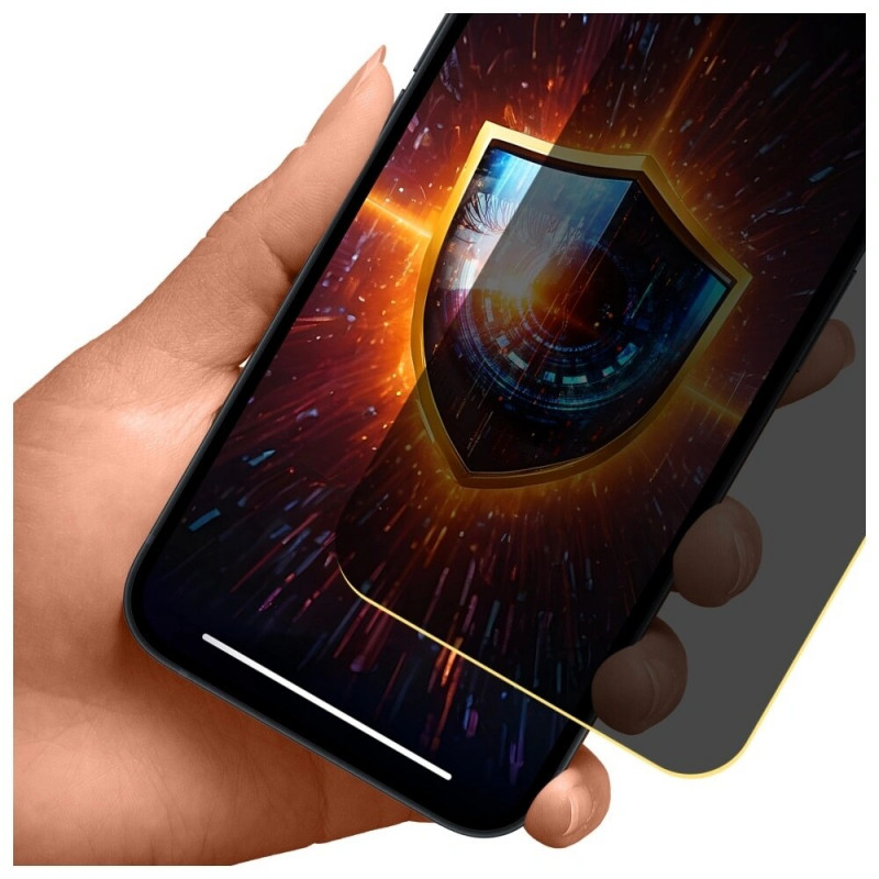 Película protectora de pantalla mate con privacidad 3MK Silky Matt Privacy para Apple iPhone 14 Pro Max
