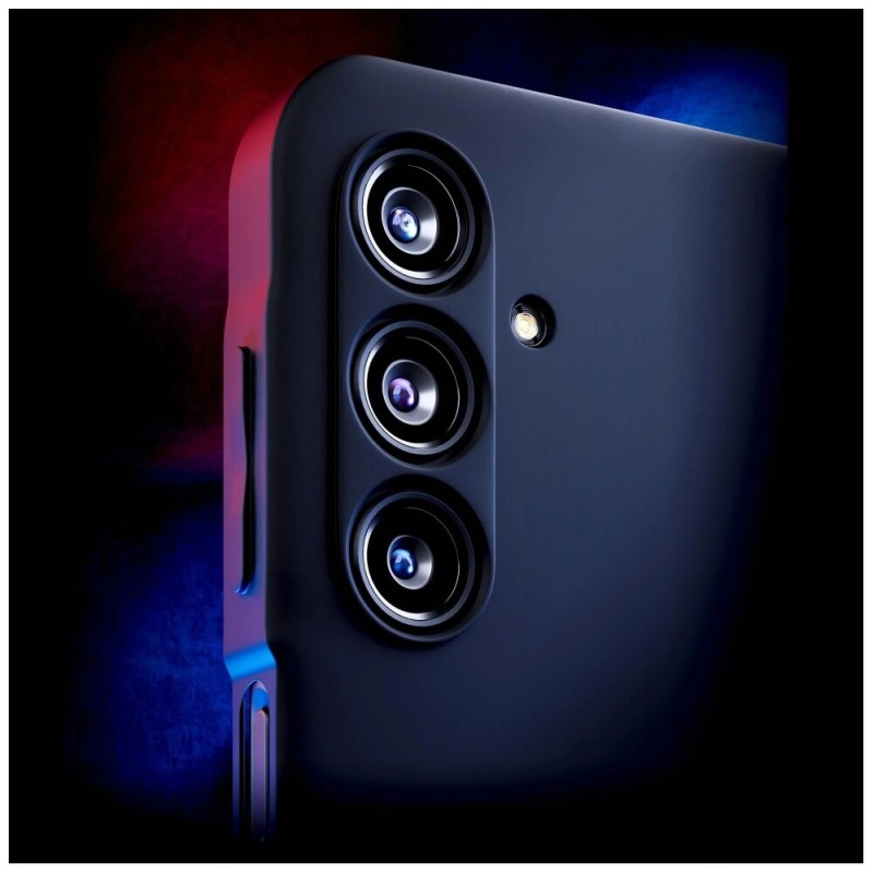 Funda 3MK Matt Case Pro para Samsung Galaxy A25 5G, negra