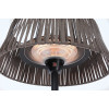 Calefactor infrarrojo de pie Sunred ARTIX M-SO BROWN Corda Bright, 2100 W, marrón, IP44