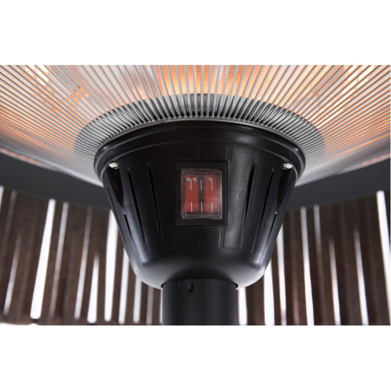 Calefactor infrarrojo de pie Sunred ARTIX M-SO BROWN Corda Bright, 2100 W, marrón, IP44