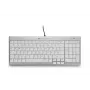 Teclado Bakker Elkhuizen UltraBoard 960 Compact Standard BNEU960SCCH, con cable, distribución suiza QWERTZ