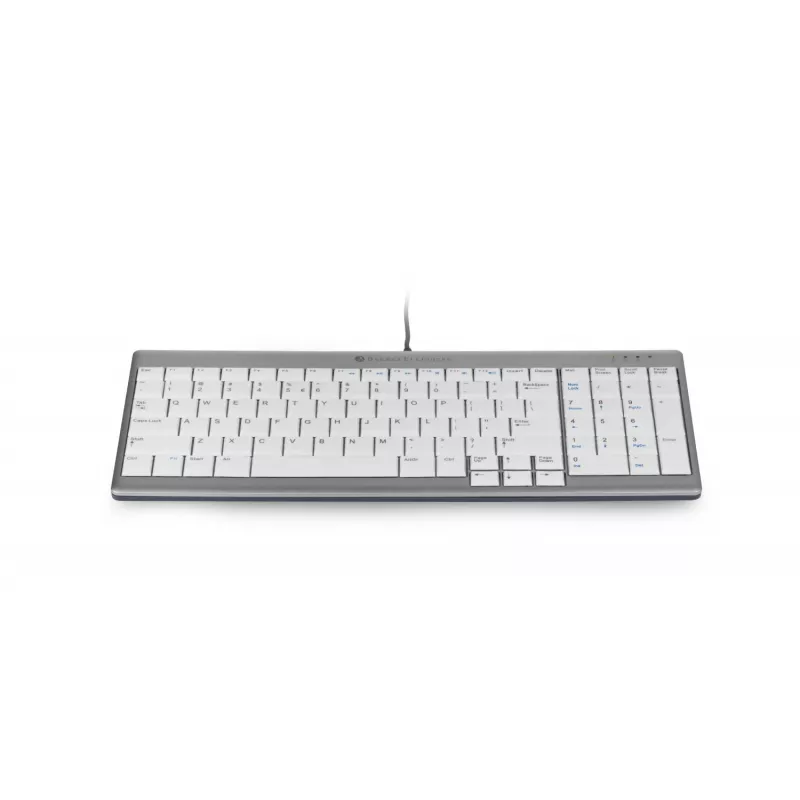 Teclado Bakker Elkhuizen UltraBoard 960 Compact Standard BNEU960SCCH, con cable, distribución suiza QWERTZ