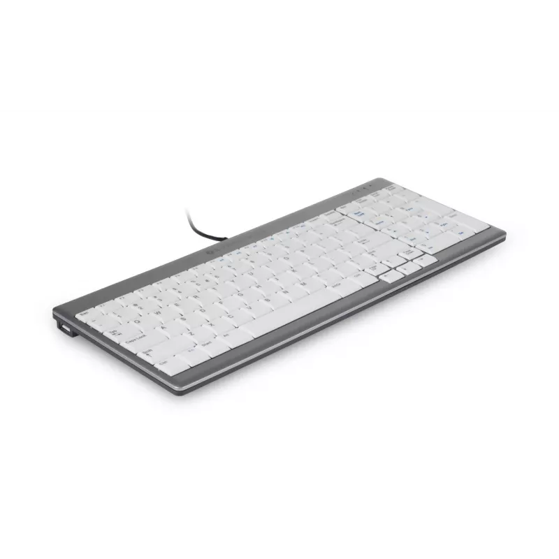 Teclado Bakker Elkhuizen UltraBoard 960 Compact Standard BNEU960SCCH, con cable, distribución suiza QWERTZ