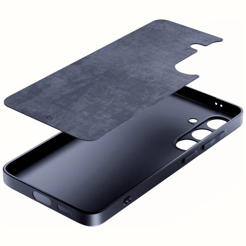 Funda 3MK Matt Case Pro para Samsung Galaxy S24 FE, negra
