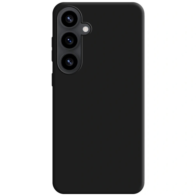 Funda 3MK Matt Case Pro para Samsung Galaxy S25+, negra
