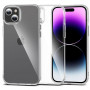 Funda Tech-Protect Flexair Hybrid THP2312 para Apple iPhone 15, transparente