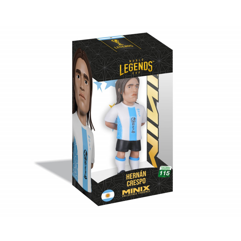 Minix WC Legends Argentina - Figura coleccionable de Hernan Crespo