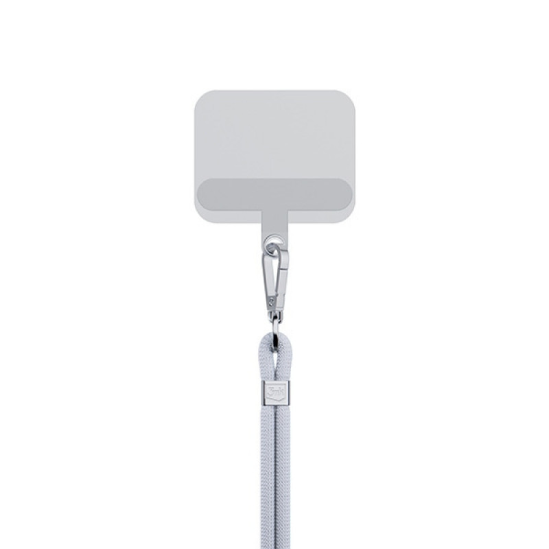 Colgante para teléfono 3MK EasyClip, gris / plateado