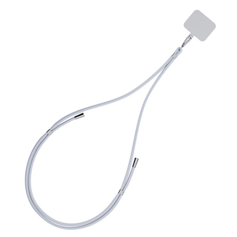 Colgante para teléfono 3MK EasyClip, gris / plateado