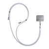 Colgante para teléfono 3MK EasyClip, gris / plateado