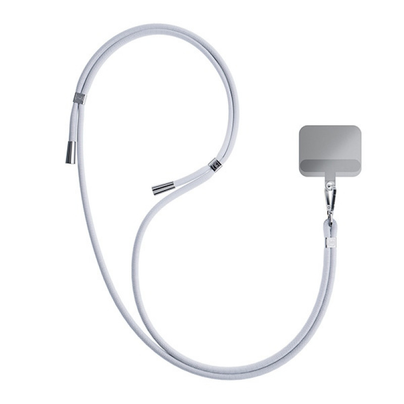 Colgante para teléfono 3MK EasyClip, gris / plateado