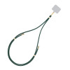 3MK EasyClip Cordón para Teléfono, Verde Oscuro / Dorado