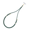 3MK EasyClip Cordón para Teléfono, Verde Oscuro / Dorado