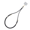 3MK EasyClip cordón para teléfono, negro / dorado