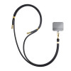 3MK EasyClip cordón para teléfono, negro / dorado