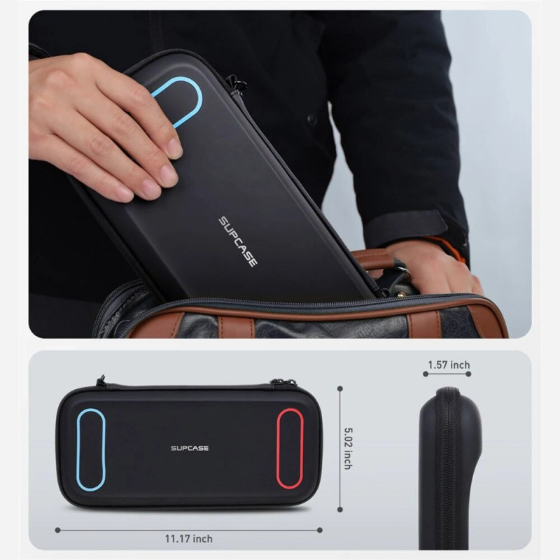 Funda de transporte mini Supcase para Nintendo Switch 2, negra
