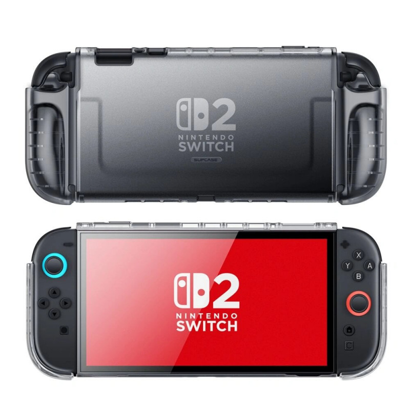 Funda Crystal Supcase para Nintendo Switch 2, Frost Black