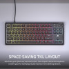 Teclado gaming Corsair K55 CORE TKL RGB