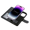 Funda Tech-Protect Wallet MagSafe para Apple iPhone 13, negra