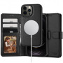 Funda Cartera MagSafe Tech-Protect para Apple iPhone 12/12 Pro, Negra